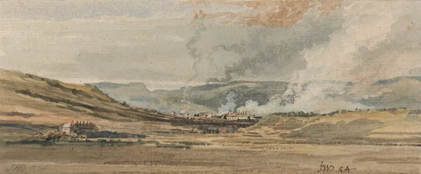 Blick in der Nähe von Swansea, Südwales